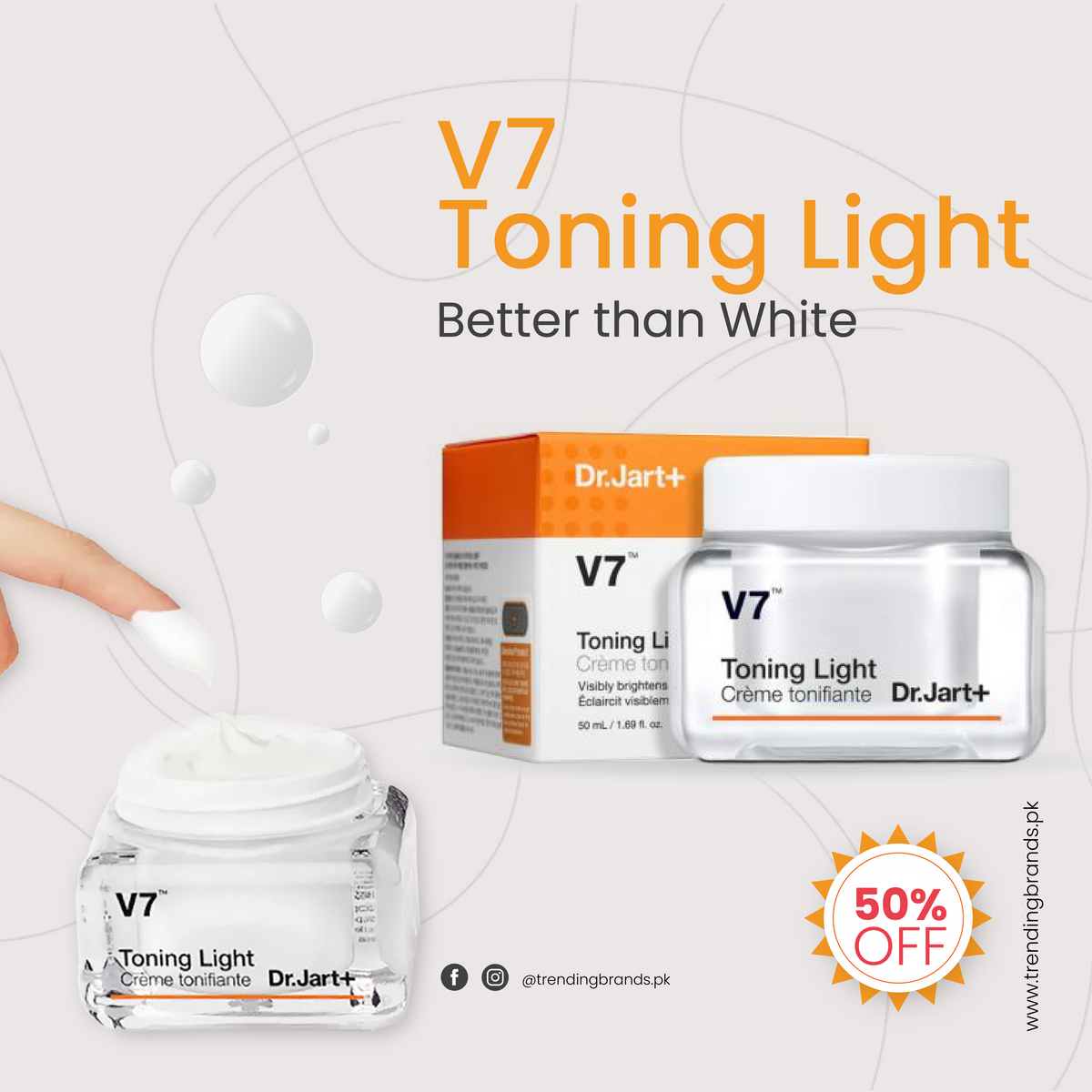 Dr.Jart+ V7 Toning Light Cream