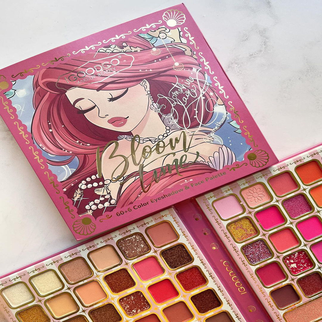 Bloom Time 60+6 Color Eye Shadow & Face Palette
