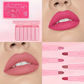 Dragon Ranee Honey Peach Lipstick – Pack of 6